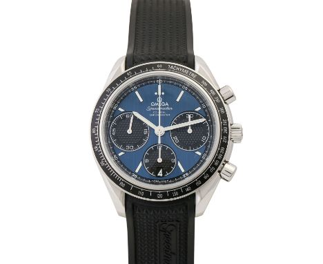 OMEGA Speedmaster "Racing Co-Axial Chronometer Chronograph", Ref. 326.32.40.50.03.001. Herrenuhr. Edelstahl. Automatic-Werk, 