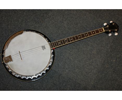 A Tanglewood 4 string banjo, 85cm