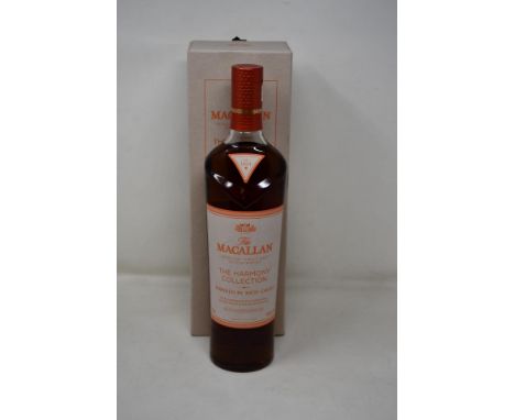 A bottle of The Macallan (The Harmany Collection Rich Cacao) Highland Single Malt Scotch Whiskey (750ml) (Over 18s only).