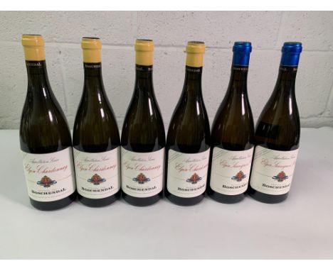 Four Boschendal Elgin Chardonnay Vintage 2021 White Wine 4 x 750ml and two Boschendal 2022 Elgin Sauvignon Blanc 2 x 750ml.