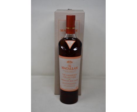 A bottle of The Macallan (The Harmany Collection Rich Cacao) Highland Single Malt Scotch Whiskey (750ml) (Over 18s only).