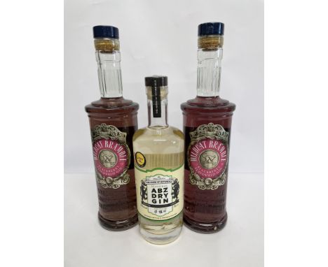 Two Wildcat Bramble Blackberry Flavoured Gin (37.5%) - 1ltr and One The House of Botanicals ABZ Dry Gin (45%) - 700ml.