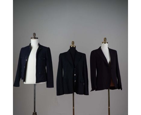 This stylish 3-piece set includes three sophisticated women's blazers and jackets by Max Mara, made in Italy. The set feature