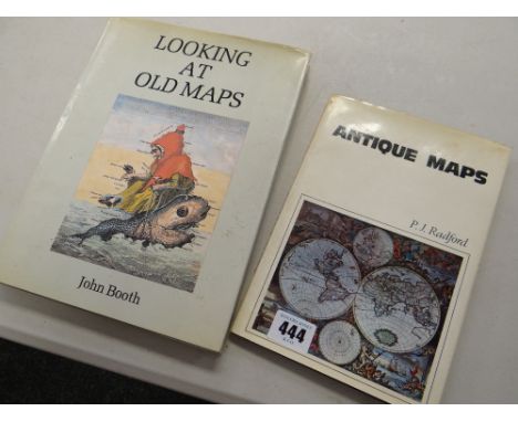 Two reference books on antique maps by John Booth and P J Radford