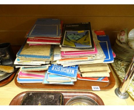 A collection of vintage ordnance survey maps