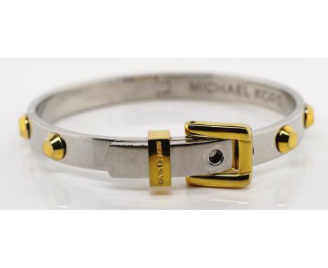 Michael Kors buckle bangle approx inside width 58mm