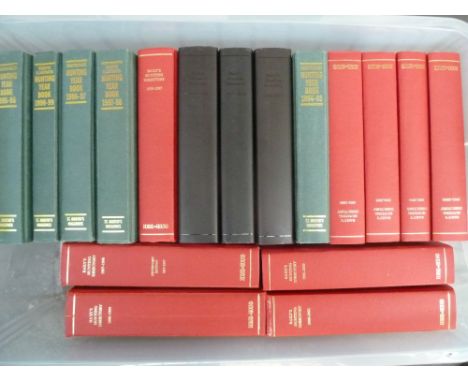A collection of Baileys hunting directories from 1904-5 up to 2007-8 approx 37 editions