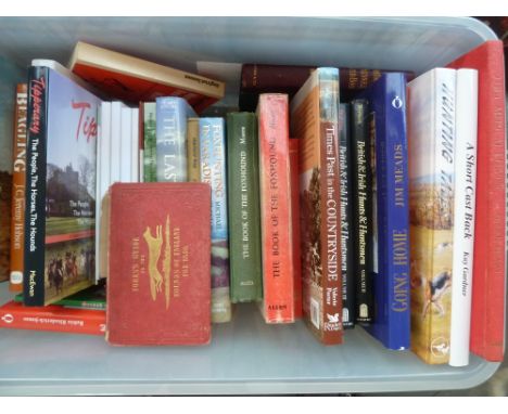 A further quantity books, mainly on fox hunting to include They meet at 11 by Franks Meades, Fores's Guide to the Hounds of E