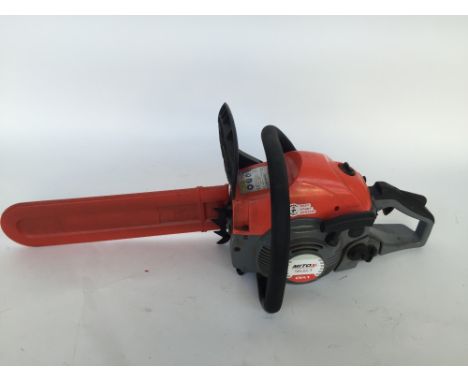 A MITOX select CS41 petrol chainsaw 14" bar together with a selection of tools
