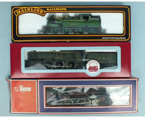 00 gauge, three boxed locomotives by Lima, Dapol and Mainline.