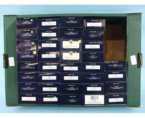 Bachmann OO gauge, thirty-six boxed wagons, (36).