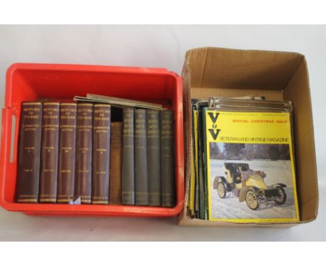 THE MOTOR, MARINE AND AIRCRAFT RED BOOK, 1917', published by The Technical Publishing Company, together with five volumes of 