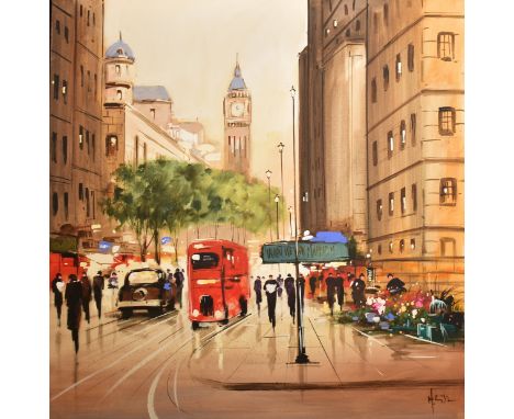Henderson Cisz (Brazil, b. 1960)
When We Were Married&nbsp;
Oil on canvas
Signed and titled by artist
Framed
Measures approx.
