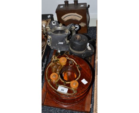 Electronic Testing Equipment - a Robert W Paul Campbell Variable Mutual Standard Microhenries meter;  a Nalder Bros Millihenr