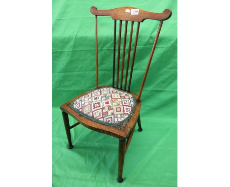 Childs stick back chair