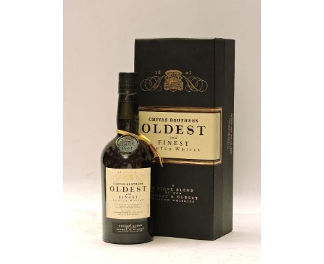 Assorted to include one bottle each: Chivas Oldest & Finest Scotch Whisky, (boxed); Champagne Etienne Dumont Brut; Moët & Cha