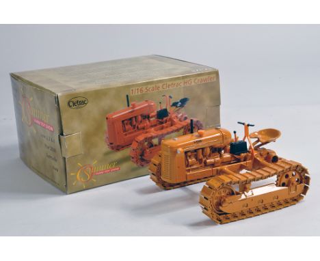 Ertl 1/16 Cletrac Crawler Tractor. Farm Toy Show Special Edition. NM to M in Box.