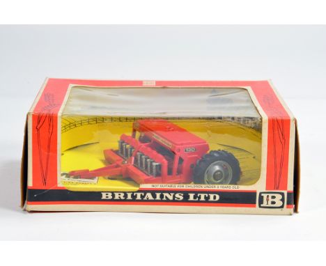 Britains Farm 1/32 No. 9577 Massey Ferguson 130 Seed Drill. M in VG to E box.