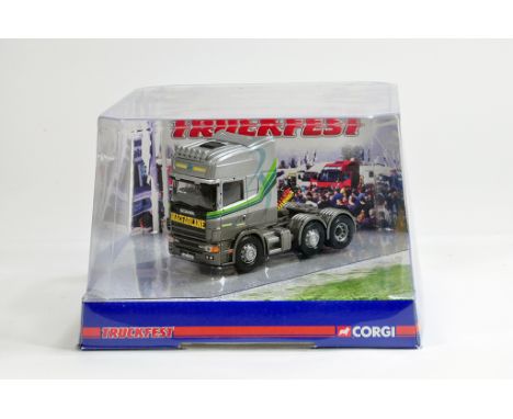 Corgi 1/50 Diecast Truck No. CC12923 Scania Topline. Macfarlane. Truckfest special. M in Box
