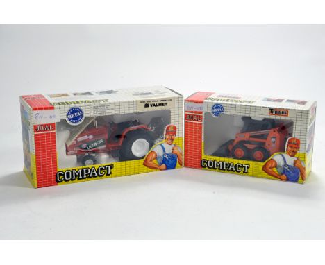 Joal 1/32 Valmet Tractor Pull Issue plus Thomas Skid Steer. M in Boxes. (2)