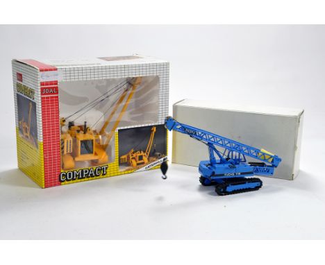Joal 1/70 CAT Pipe Layer plus Fuchs 118 Lattice Boom Crane. NM to M. (2)