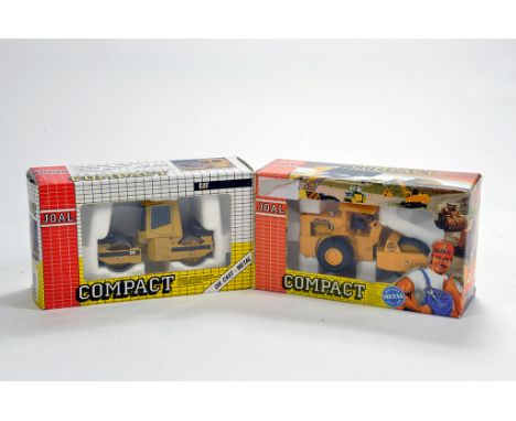Joal 1/50 CAT Road Roller plus Joal Roller issue. M in Boxes. (2)