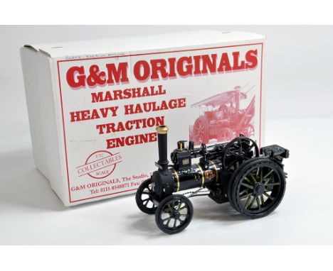 G&amp;M Originals 1/32 Hand Built Precision Marshall Heavy Haulage Steam Traction Engine. An incredibly hard to find model is