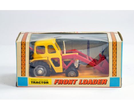 Britains Farm 1/32 No. 9572 Massey Ferguson 135 Tractor with Front Loader. E to NM in E Box.