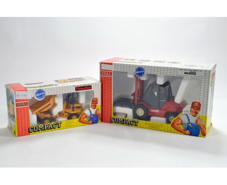 Joal 1/35 Thwaites Dump Truck plus 1/25 Manitou Forklfit. M in Boxes. (2)