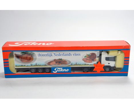 Tekno 1/50 Dutch Truck Scania 144 with Fridge Trailer. RSB Logistics. M in Box.