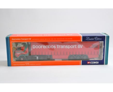 Corgi 1/50 Diecast Truck No. CC12408 Volvo FH Curtainside. De Boer Doorenbos. NM to M in Box.