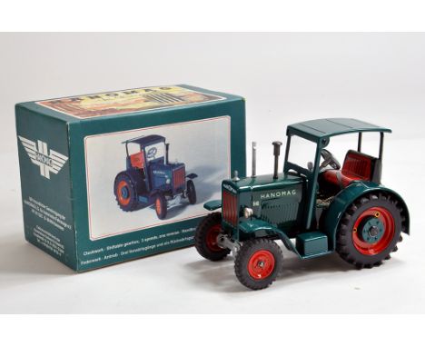 Bespoke Clockwork Tin Plate Hanomag R40 Tractor. M in Box.