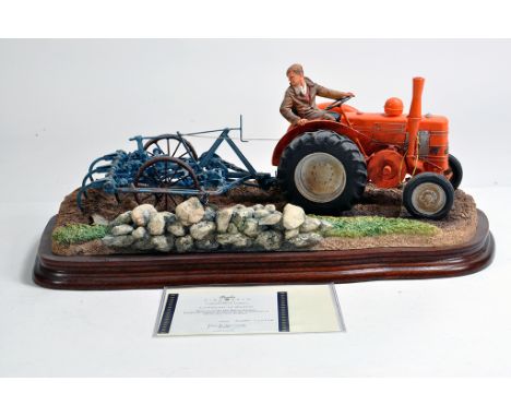 Border Fine Arts. The 111a Field Marshall Series 3 Tractor. Model Number B0918 by Modeller Ray Ayres. Limited Edition. Issued