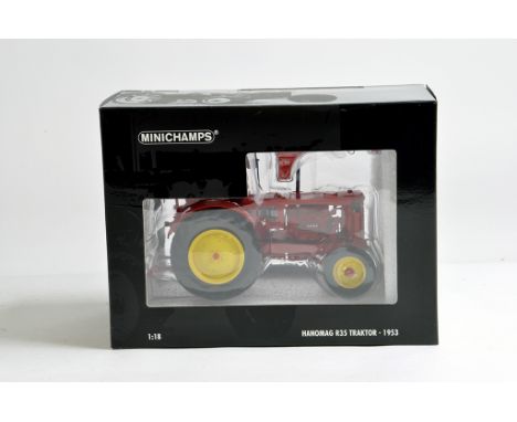 Minichamps 1/18 High Detail Hanomag R35 Tractor. M in Box.