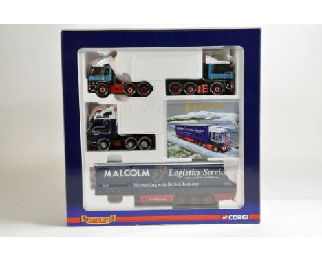 Corgi Commercial 1/50 Diecast Truck Set comprising No. CC99174 Malcolm Logistics. M in Box.