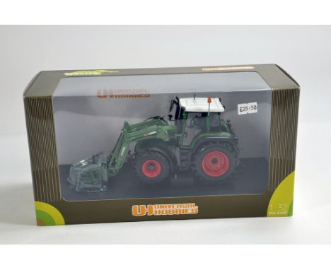 Universal Hobbies 1/32 Fendt Tractor with Front Loader. M in Box.