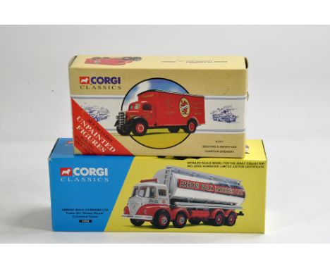 Corgi Classics 1/50 Bedford O Series (Cameron Brewery) plus No. 13701 Foden S21 Tanker (Arrow Bulk Carriers). M in Boxes. (2)