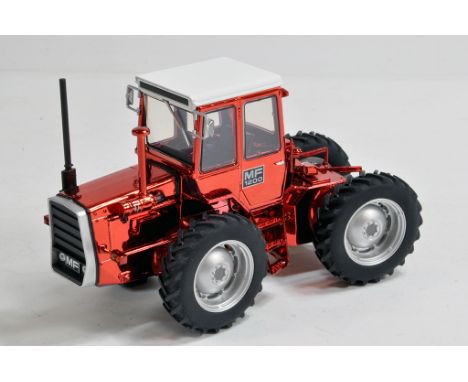 Universal Hobbies 1/32 Prototype Sample of a Massey Ferguson 1200 Tractor (in Red Chrome). Never Produced. 