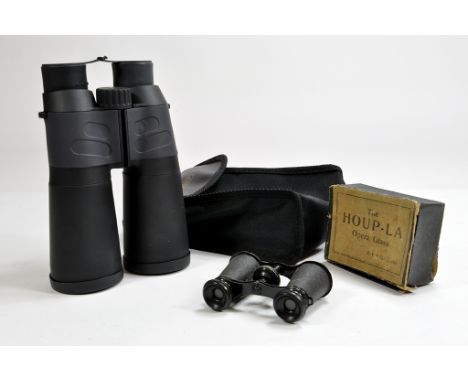 Ex Shop Pair of Jessops Binoculars plus a vintage Houp-La Opera Glass pair of viewing binoculars by R T &amp; Co (Leeds).