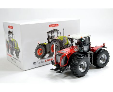 Wiking 1/32 Claas Xerion 5000 Special Red Edition Tractor. M in Box.