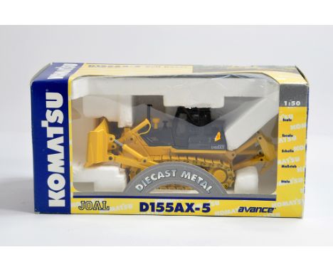 Joal 1/50 Komatsu D155AX-5 Tracked Bulldozer. NM to M in Box.