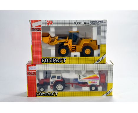 Joal 1/35 JCB 435 Wheel Loader plus Ebro Tractor and Tanker set. M in Boxes. (2)