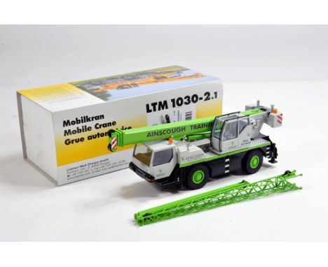 Conrad 1/50 Special Edition Liebherr LTM 1030-2.1 Ainscough Training Crane. M in Box.