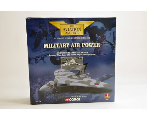 Corgi 1/50 Diecast Aircraft Aviation Archive No. 48301 1st Issue Avro Vulcan RAF 44 SQDN. M in Box.