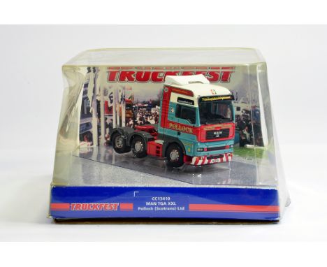 Corgi 1/50 Diecast Truck No. CC13410 MAN TGA. Pollock. Truckfest special. M in Box