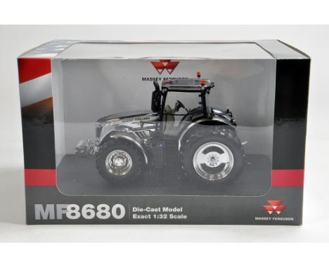Universal Hobbies 1/32 Massey Ferguson 8630 Chrome Edition Tractor. M in Box.