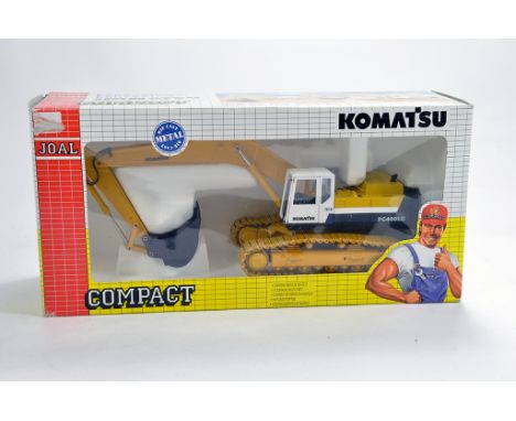 Joal 1/32 Komatsu PC400LC Tracked Excavator. Metal Tracks. M in Box.