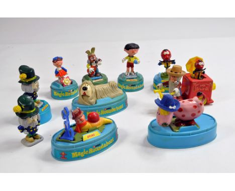 A group of original Corgi Magic Roundabout Figures. Generally VG to E. 