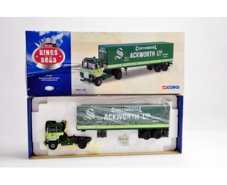 Corgi 1/50 Diecast Truck No. CC12602 Scammell Crusader Tilt Trailer. CRTS. M in Box.