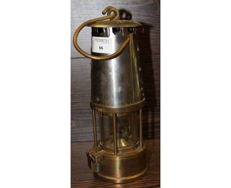 MINER'S LAMP
by the Protector Lamp and Lighting Co. Ltd, Manchester, 24cm high